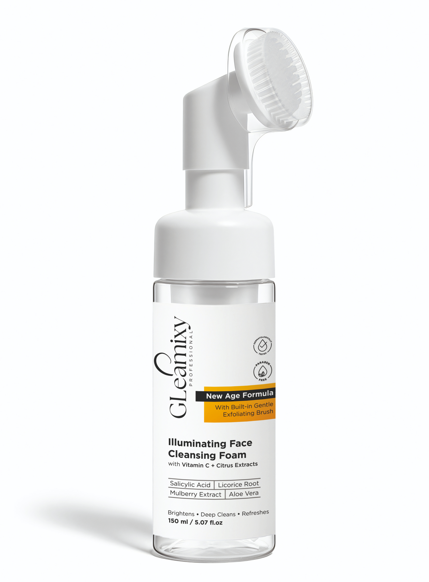 Gleamixy Vitamin C Face Cleansing Foam – gentle and illuminating cleanser 100ml